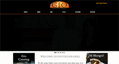 Desktop Screenshot of gioitaliangrill.com